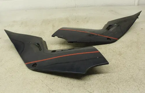 88-93 SUZUKI KATANA 1100 GSX1100F RIGHT LEFT FRONT SIDE SEAT PANELS TRIMS COWLS