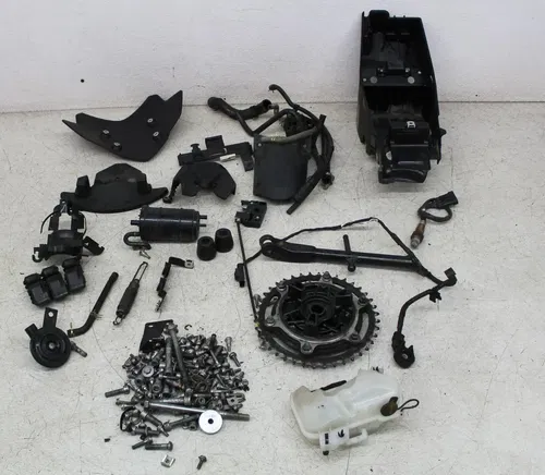 18 BMW G310GS G310 PARTS HARDWARE NUTS BOLTS SPROCKET BATTERY TRAY COOLANT TANK