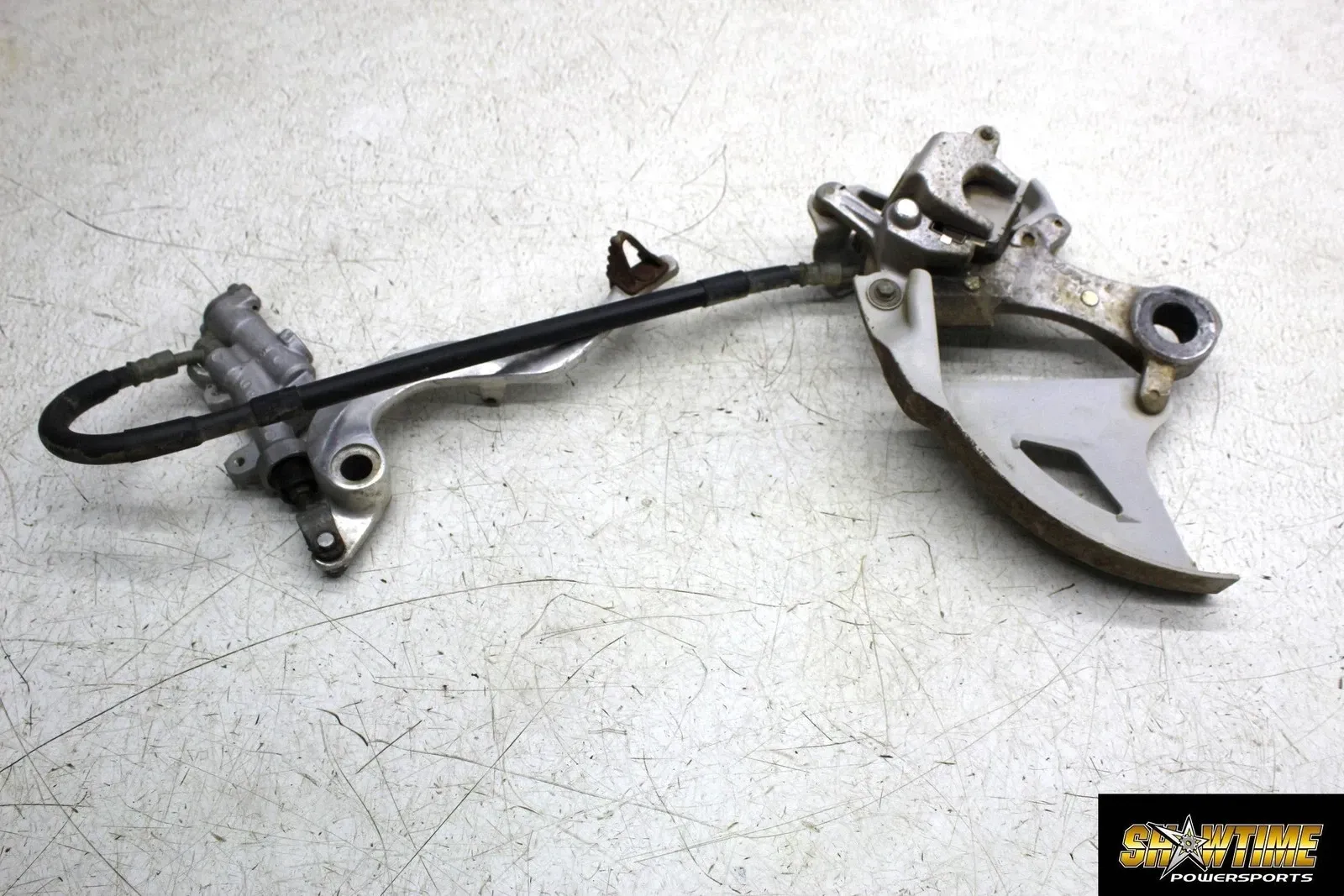 06-09 YAMAHA YZ250F REAR BACK BRAKE CALIPER MASTER CYLINDER PEDAL