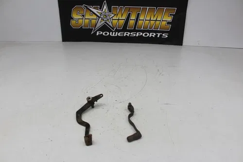 1987 HONDA XR600R RIGHT CLIPON HANDLEBAR BRAKE LEVER SHIFTER LEVER