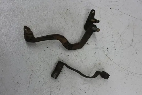 1987 HONDA XR600R RIGHT CLIPON HANDLEBAR BRAKE LEVER SHIFTER LEVER