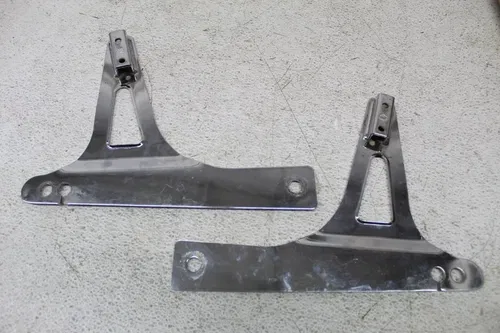 HARLEY DAVIDSON BACK REST MOUNTS CHROME OE