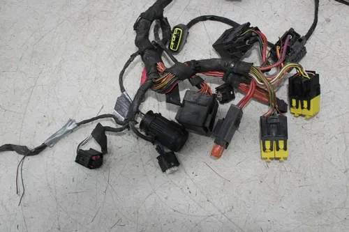09-14 BMW S1000RR MAIN ENGINE WIRING HARNESS MOTOR WIRE LOOM (SEE DESCP)