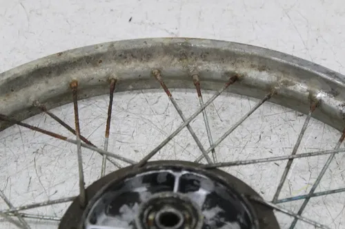 70 HONDA CT90 TRAIL REAR BACK WHEEL RIM  (SEE DESCP)