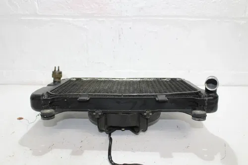 1990 KAWASAKI NINJA ZX6 ZX600D ENGINE RADIATOR MOTOR COOLER COOLING RADIATER FAN