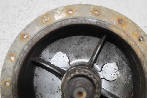 1957 ZUNDAPP 200 200S FRONT WHEEL HUB SPINDLE AXLE