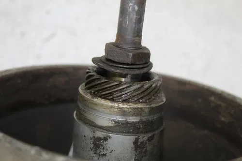 1957 ZUNDAPP 200 200S FRONT WHEEL HUB SPINDLE AXLE