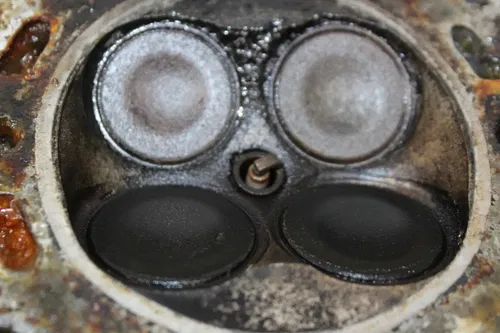 1978 HONDA CX500 ENGINE TOP END CYLINDER HEAD CAMS VALVES COVER