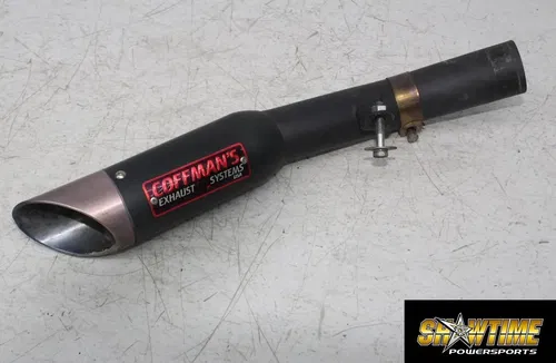 06-07 SUZUKI GSXR750 GSXR 750 COFFMANS EXHAUST PIPE MUFFLER SLIP SILENCER (READ)