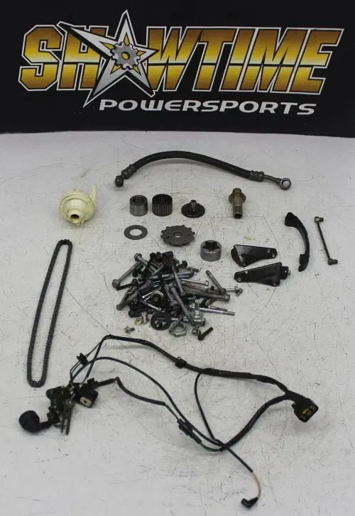 00-02 KAWASAKI NINJA ZX6R ENGINE MOTOR PARTS AND HARDWARE NUTS BOLTS GEAR