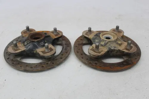 17 POLARIS RZR XP 1000 EPS FRONT WHEEL LEFT RIGHT HUB ROTOR SET