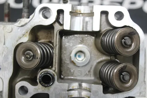 2004 HONDA VTX1300C ENGINE FRONT END CYLINDER HEAD CAMS VALVES COVER