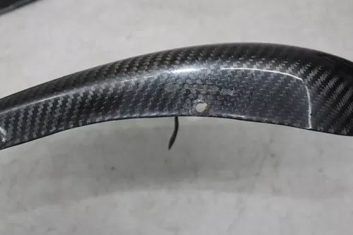 09-14 BMW S1000RR RIGHT LEFT REAR CARBON SWINGARM SIDE COVERS COWLS PANELS TRIM