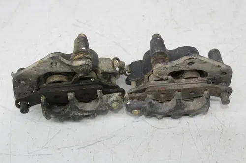 08-14 KAWASAKI KSF450 KFX450R RIGHT LEFT FRONT BRAKE CALIPER CALIPERS PAIR
