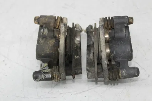 08-14 KAWASAKI KSF450 KFX450R RIGHT LEFT FRONT BRAKE CALIPER CALIPERS PAIR