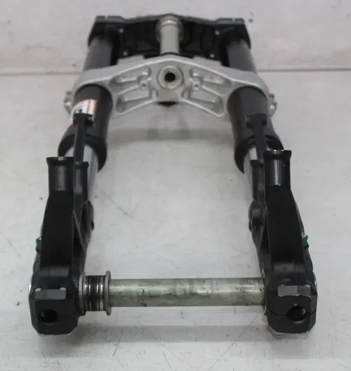 12-25 KAWASAKI NINJA ZX14R FRONT FORKS TRIPLE TREE CLAMP FORK TUBES (SEE DESCP)