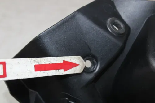 10-14 VICTORY CROSS ROADS FRONT INNER DASH FAIRINGS PANELS COVERS (SEE DESCP)