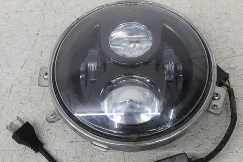 12 HARLEY-DAVIDSON DYNA SWITCHBACK FLD SINGLE HEADLIGHT HEAD LAMP LIGHT