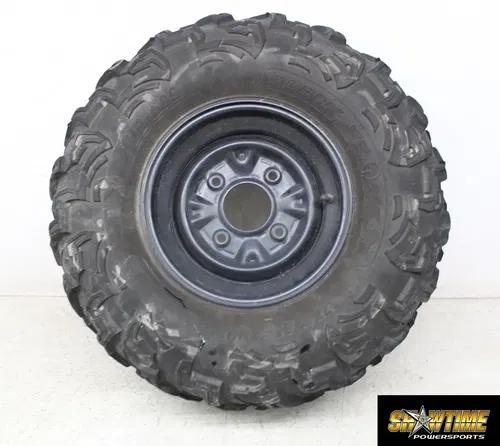 12 CAN-AM COMMANDER 1000 4X4 X REAR BACK WHEEL RIM W/ TIRE (TREAD:32NDS-14)