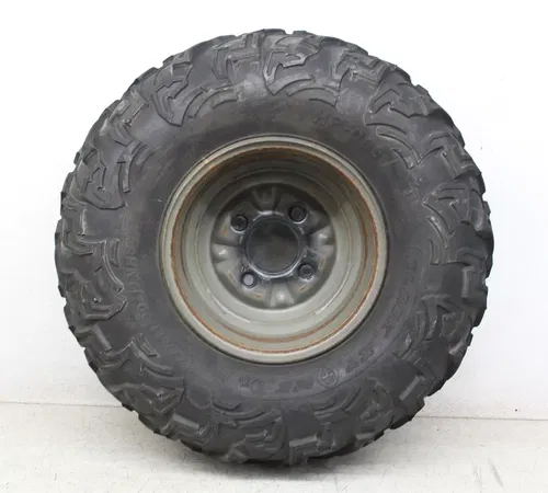 12 CAN-AM COMMANDER 1000 4X4 X REAR BACK WHEEL RIM W/ TIRE (TREAD:32NDS-14)