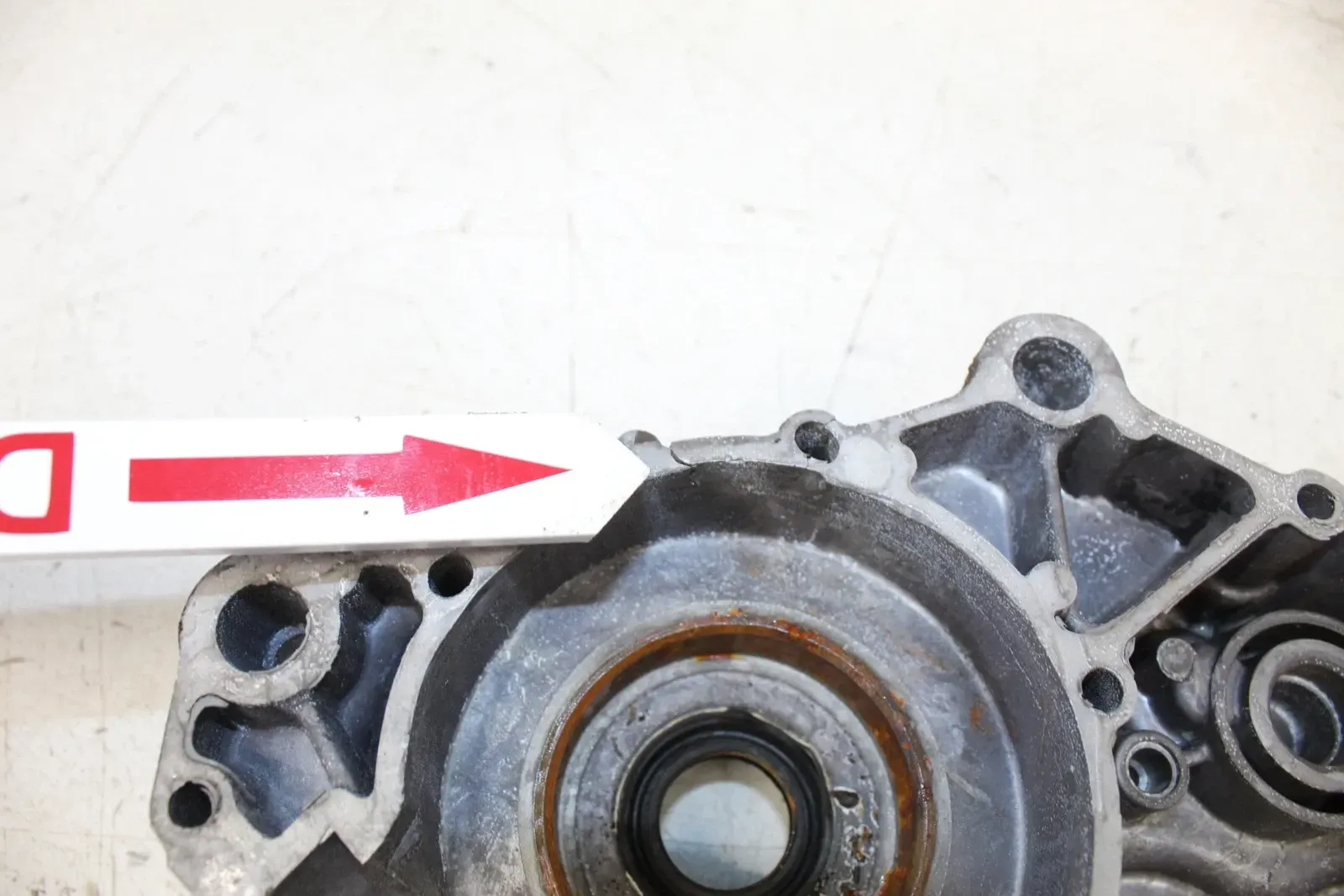 96-06 KAWASAKI KDX200 LEFT RIGHT ENGINE MOTOR CRANKCASE CRANK CASES BLOCK