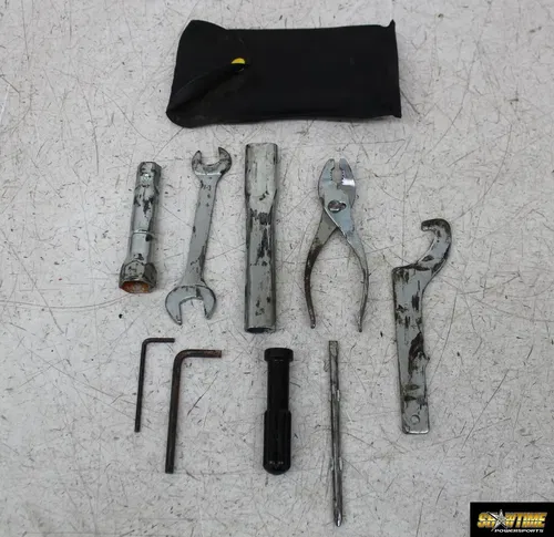 99-09 YAMAHA V STAR XVS1100 CUSTOM STOCK TOOLS OEM TOOL BAG KIT SET POUCH