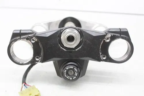 07-11 Kawasaki Ninja Zx14 Front Forks Clamp Lower upper Triple Tree Stem