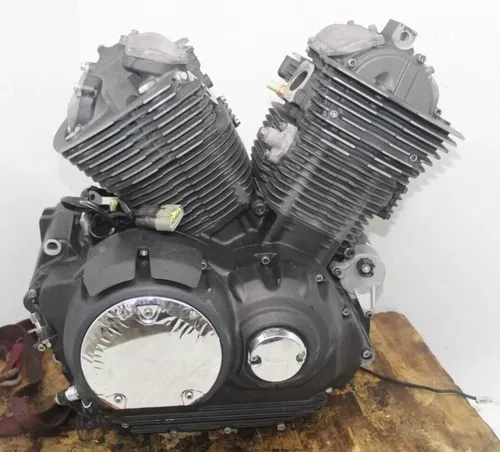 13 YAMAHA V STAR XVS950B ENGINE MOTOR CYLINDER HEAD CASES CRANK TRANSMISSION 19K
