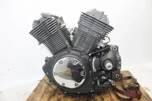 13 YAMAHA V STAR XVS950B ENGINE MOTOR CYLINDER HEAD CASES CRANK TRANSMISSION 19K