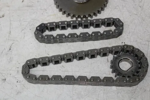 00-06 HARLEY-DAVIDSON SOFTAIL FLSTI ENGINE MOTOR TIMING CHAIN GEARS ASSEMBLY