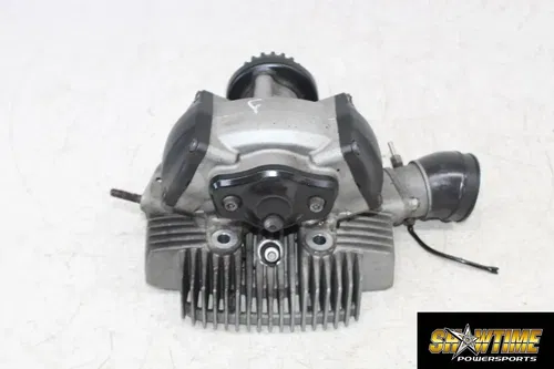 08-14 DUCATI MONSTER 696 ENGINE TOP END FRONT CYLINDER HEAD CAMS VALVES COVER