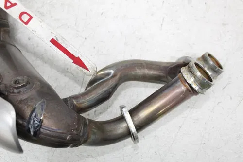 22-24 YAMAHA YZF R7 EXHAUST HEADER PIPES MUFFLER SILENCER MANIFOLD