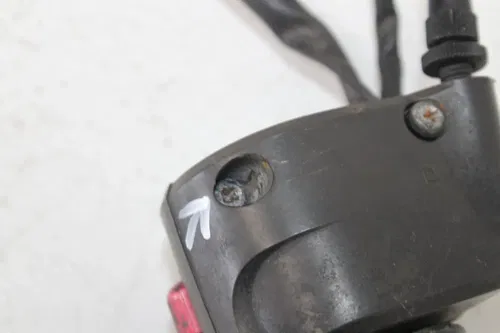 08-12 KAWASAKI NINJA 250R EX250 LEFT CLIP ON HANDLE HORN SIGNALS SWITCH SWITCHES