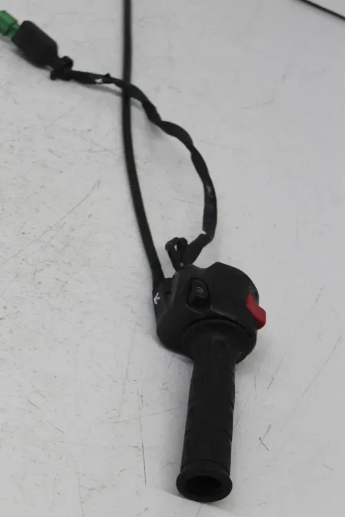 08-12 KAWASAKI NINJA 250R EX250 LEFT CLIP ON HANDLE HORN SIGNALS SWITCH SWITCHES