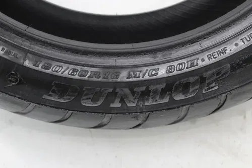 DUNLOP ELITE 4 180/60 R16 M/C 80H REAR BACK TIRE (TREAD:7/32NDS)