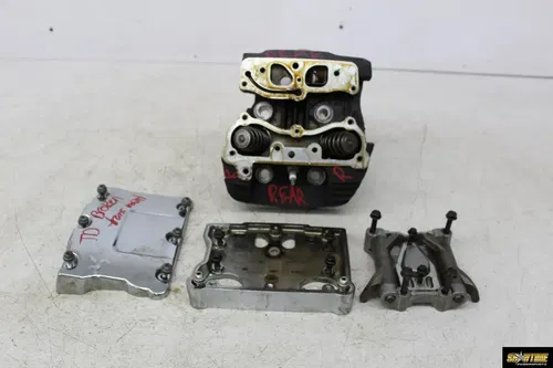 03 HARLEY-DAVIDSON HERITAGE SOFTAIL FLSTCI ENGINE REAR END CYLINDER HEAD