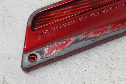 HARLEY DAVIDSON SADDLEBAG FACE PLATE RED RIGHT LEFT 90601-93A 90603-93A