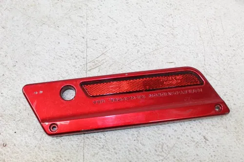 HARLEY DAVIDSON SADDLEBAG FACE PLATE RED RIGHT LEFT 90601-93A 90603-93A