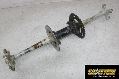 87 YAMAHA WARRIOR 350 REAR AXLE BACK WHEEL PIVOT BOLT AXEL SHAFT HUBS