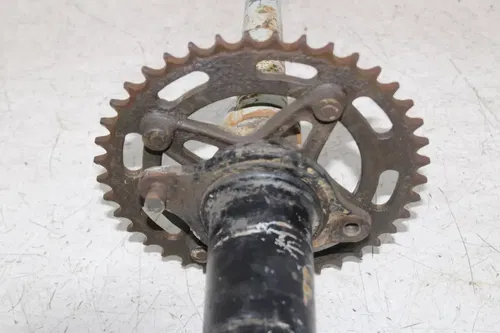 87 YAMAHA WARRIOR 350 REAR AXLE BACK WHEEL PIVOT BOLT AXEL SHAFT HUBS
