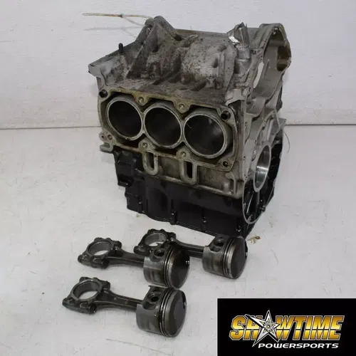 90 BMW K75 ENGINE MOTOR CRANKCASE CRANK CASES BLOCK PISTONS CONNECTING RODS SE