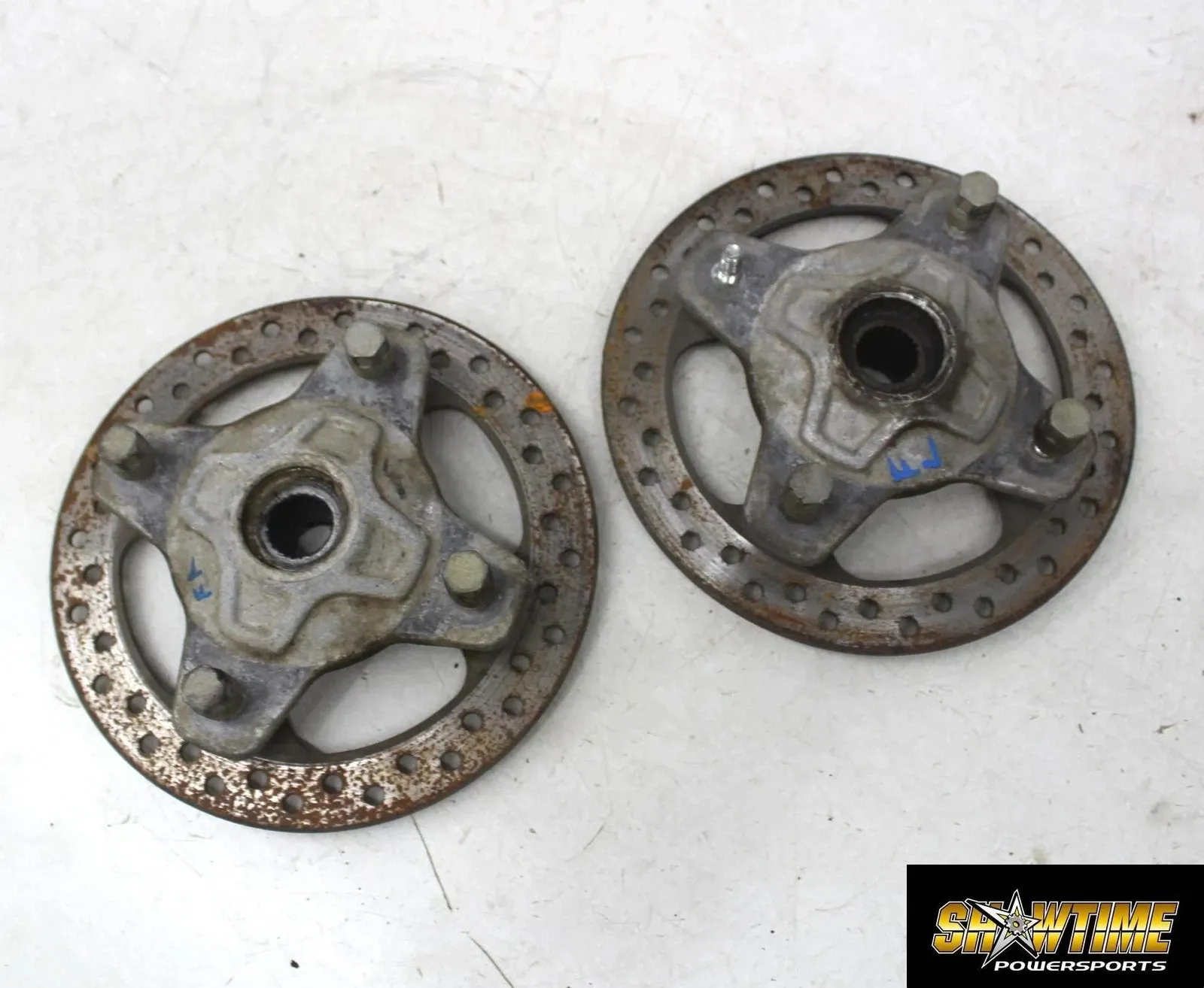 15-25 Polaris Sportsman Xp 1000 Front Wheel Right Left Hubs Hub rotors set