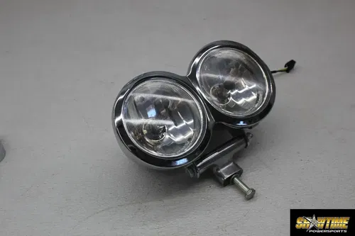 07-11 HARLEY-DAVIDSON DYNA FAT BOB FXDF  FRONT HEAD LIGHT HEADLIGHT LAMP (READ)