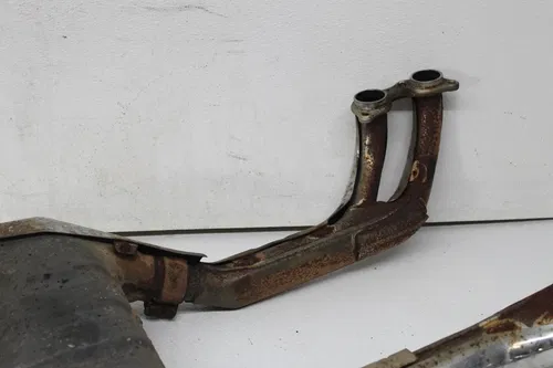 84-87 HONDA GOLDWING 1200 FULL EXHAUST SYSTEM HEADERS HEAD PIPE MUFFLER