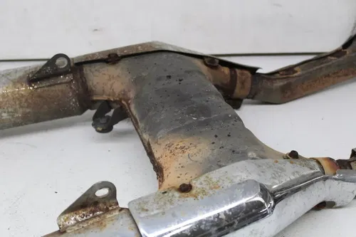 84-87 HONDA GOLDWING 1200 FULL EXHAUST SYSTEM HEADERS HEAD PIPE MUFFLER