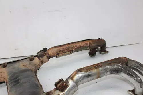 84-87 HONDA GOLDWING 1200 FULL EXHAUST SYSTEM HEADERS HEAD PIPE MUFFLER