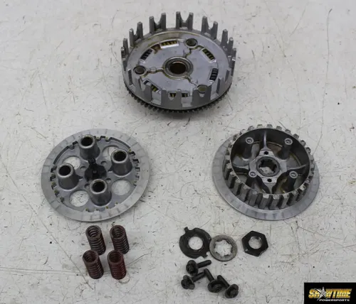87 YAMAHA SRX250 SRX 250 CLUTCH BASKET HUB PRESSURE PLATE SPRINGS ASSEMBLY