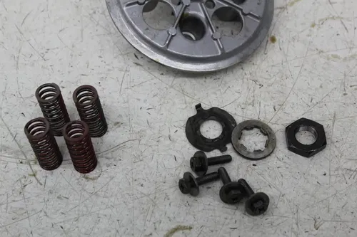 87 YAMAHA SRX250 SRX 250 CLUTCH BASKET HUB PRESSURE PLATE SPRINGS ASSEMBLY