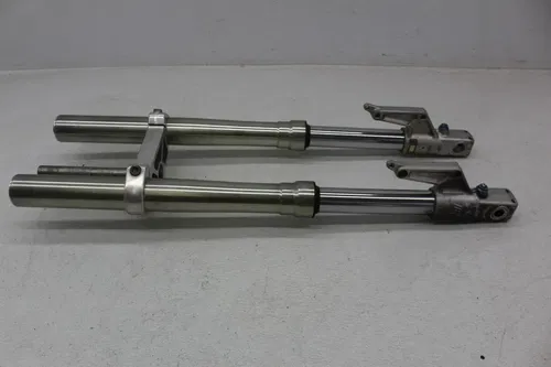 00 BUELL LIGHTNING X1 FRONT FORKS SHOCK SUSPENSION LOWER TREE CLAMP (READ)