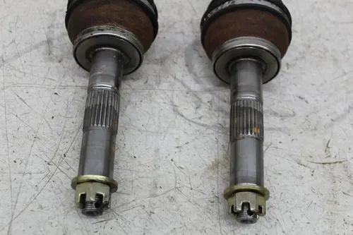 02 POLARIS SPORTSMAN 400 FRONT LEFT RIGHT DRIVE CV AXLES PIVOTS SHAFTS